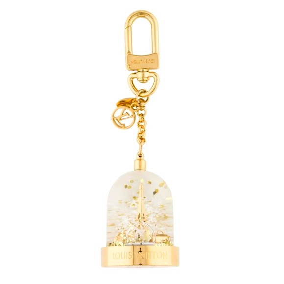 Louis Vuitton Eiffel Tower Snowglobe Key Bag Charm The Xmas Surprise M69013 - Picture 1 of 13